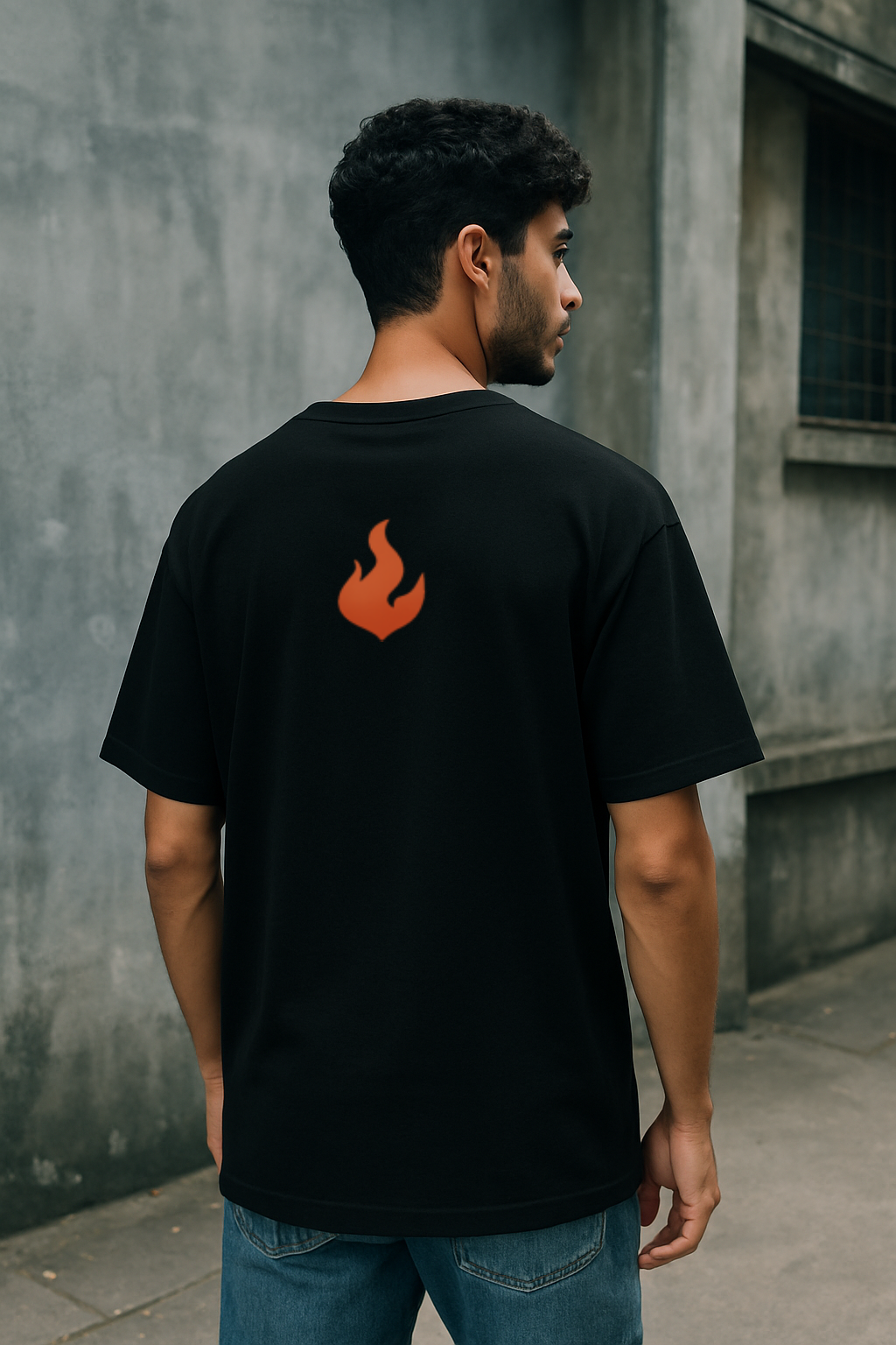 Rengoku “Set Your Heart Ablaze” Tee – ShadowArc Flame Edition