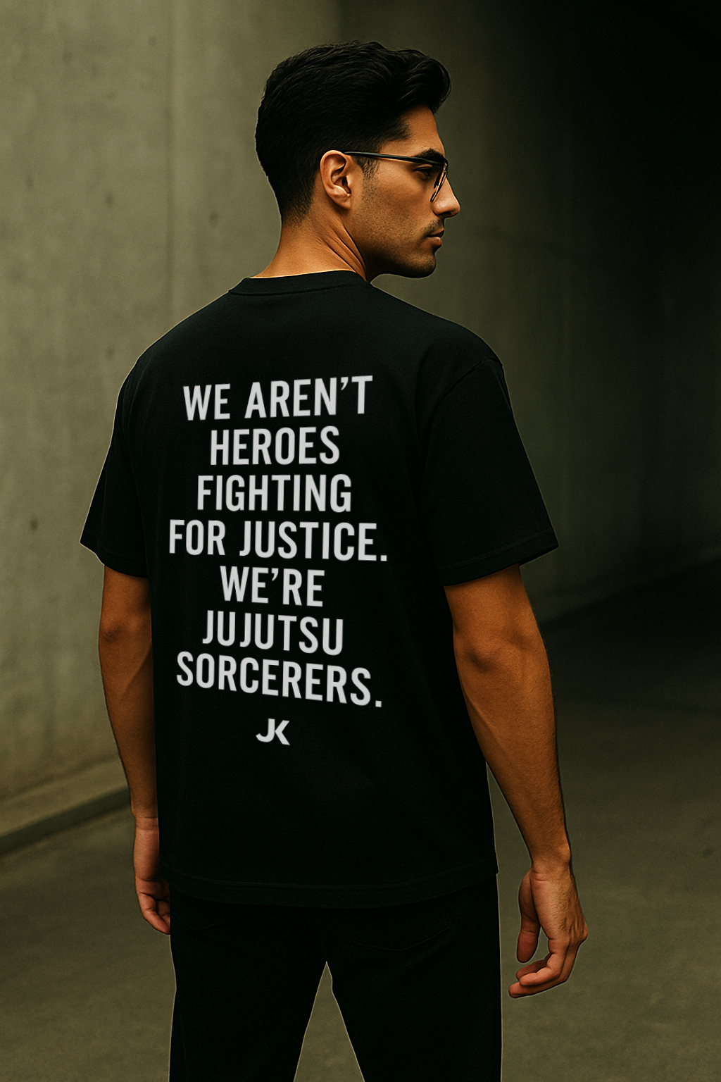 Gojo “We’re Jujutsu Sorcerers” T-Shirt – ShadowArc Limited Curse Drop