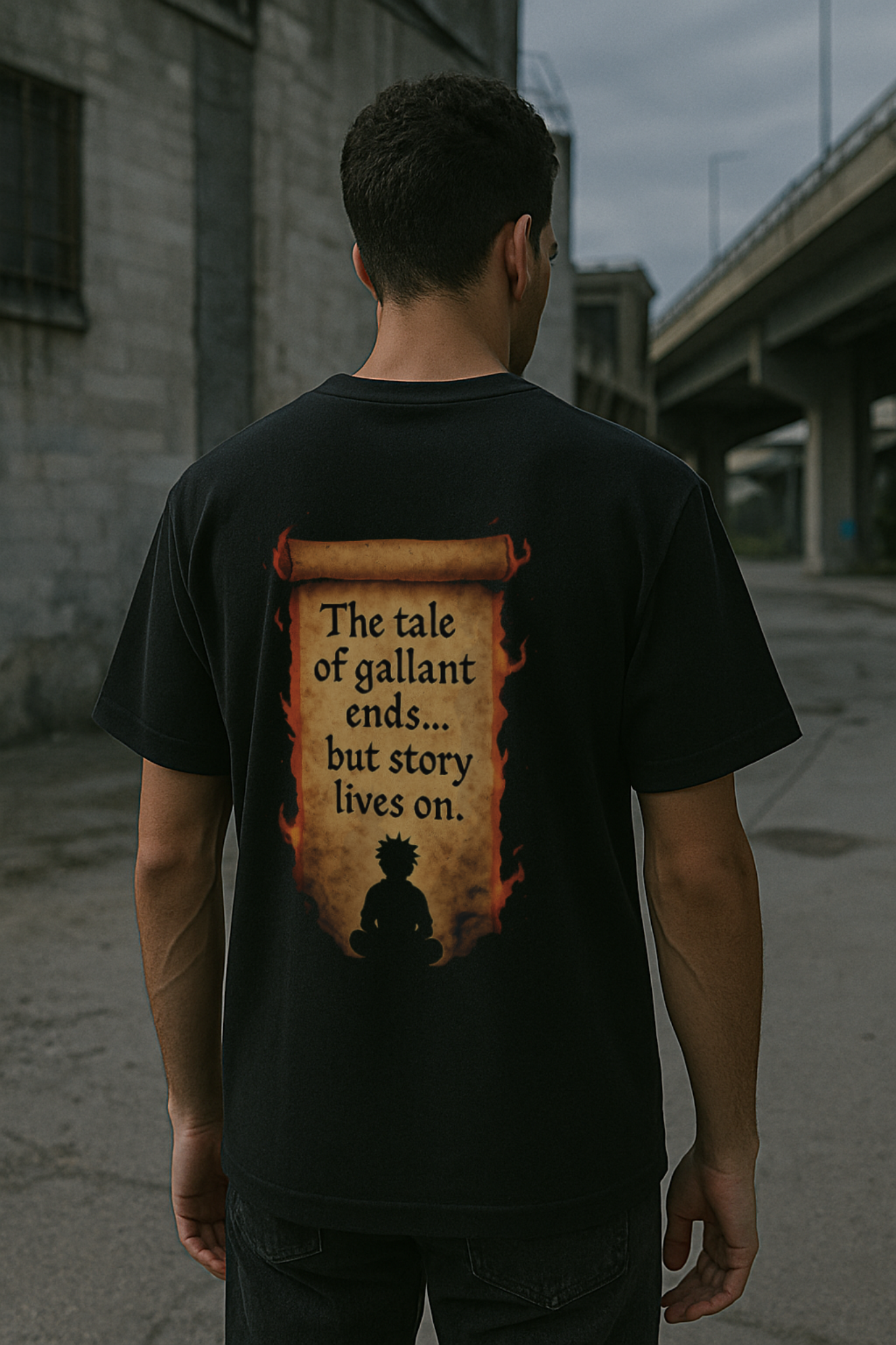 The Gallant Legacy Tee by ShadowArc | Jiraiya’s Last Chapter Tribute