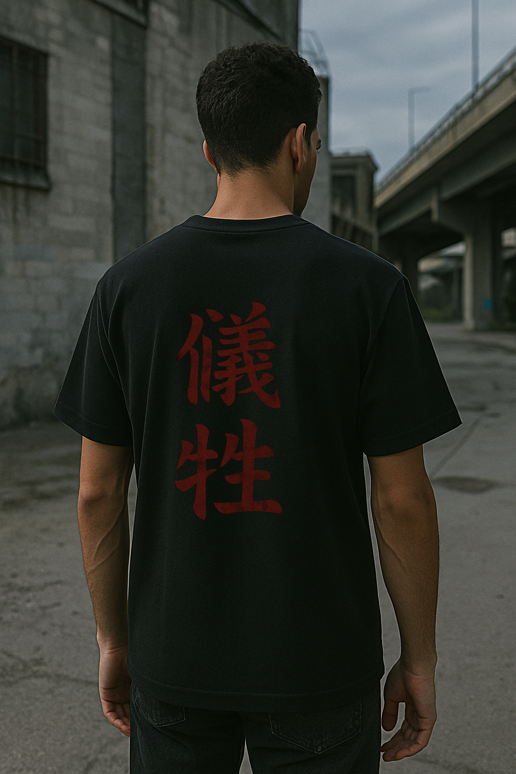 Shadowarc's Zoro ‘Will of Sacrifice’ Oversized T-Shirt – Dark Anime Streetwear