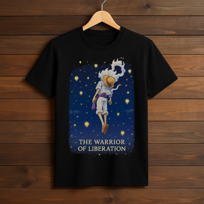 Luffy Gear 5 — Warrior of Liberation | Sun God Nika Edition T-Shirt