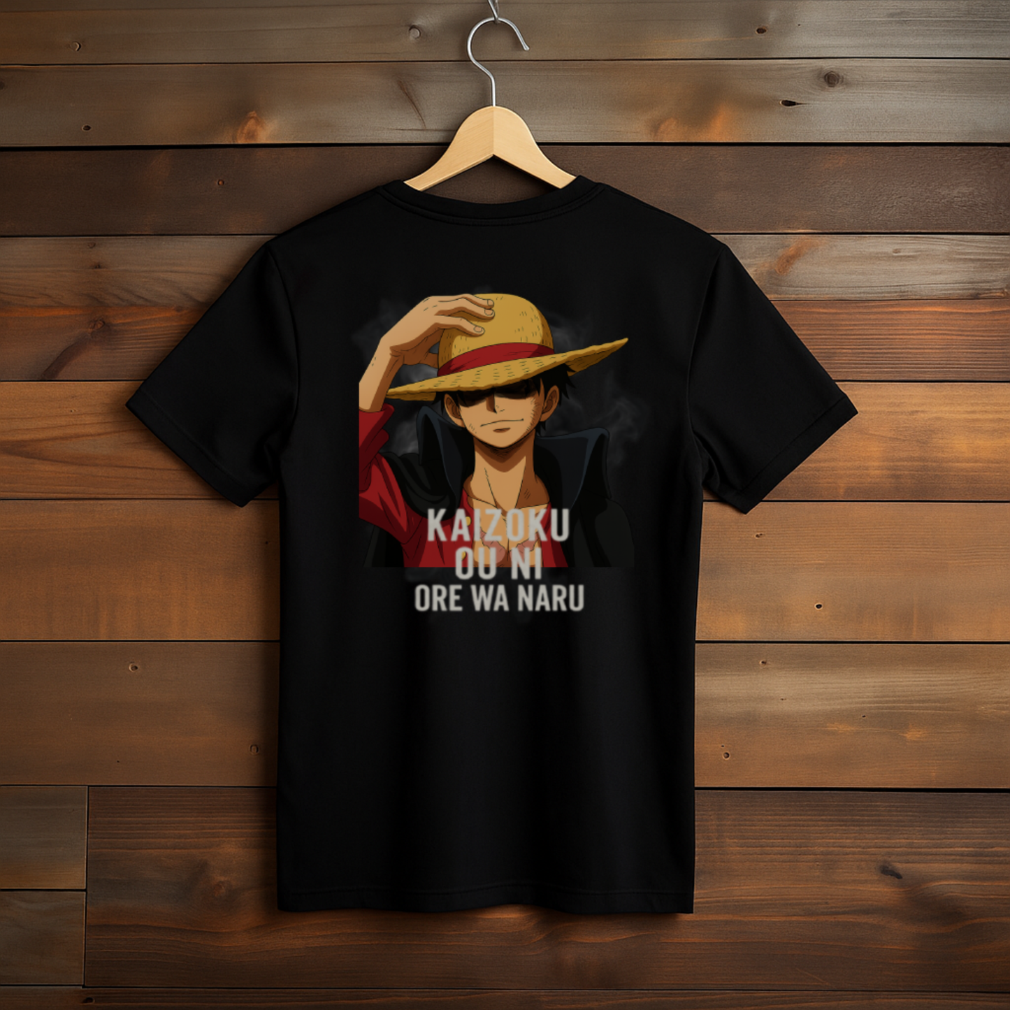 Kaizoku Ou Tee by ShadowArc | Luffy’s Oath – One Piece Logo Edition