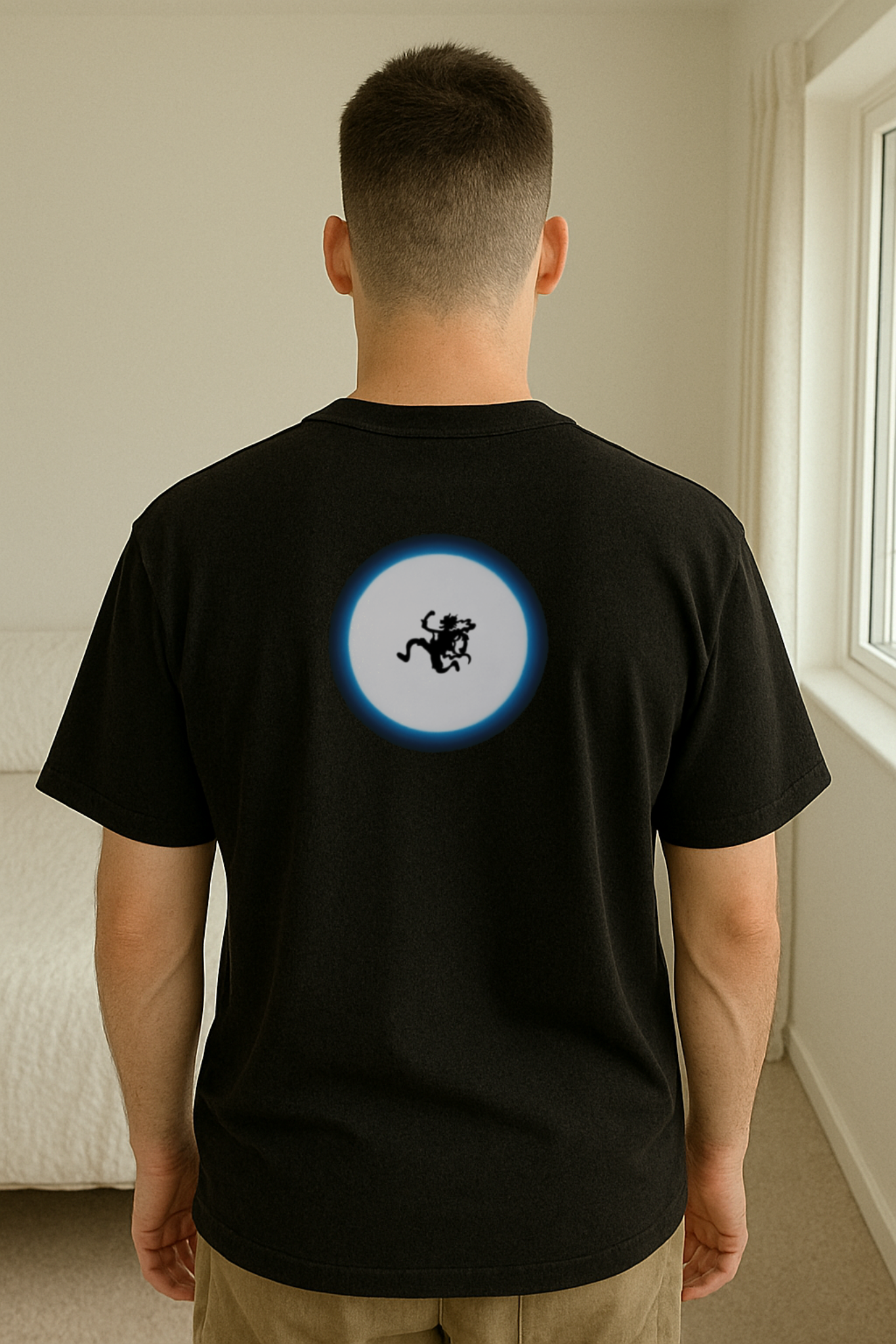 Luffy Gear 5 — Warrior of Liberation | Sun God Nika Edition T-Shirt