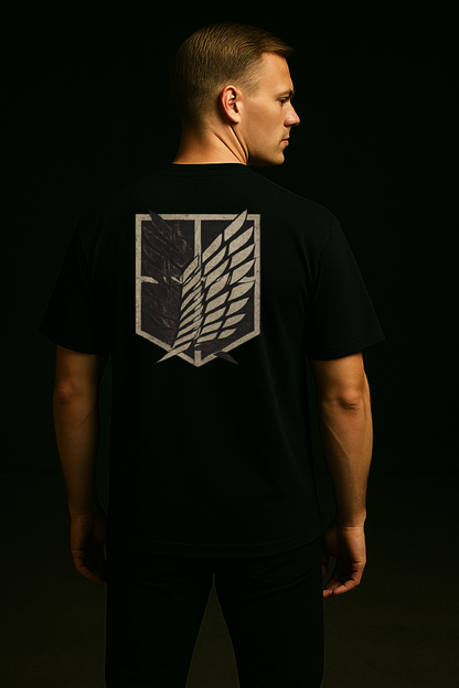 Erwin “Keep Moving Forward” Tee – ShadowArc Commander Edition