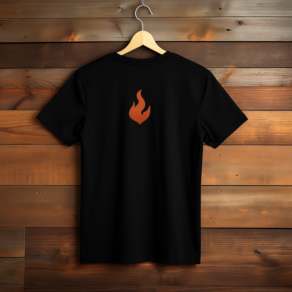 Rengoku “Set Your Heart Ablaze” Tee – ShadowArc Flame Edition
