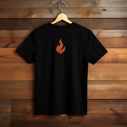 Rengoku “Set Your Heart Ablaze” Tee – ShadowArc Flame Edition